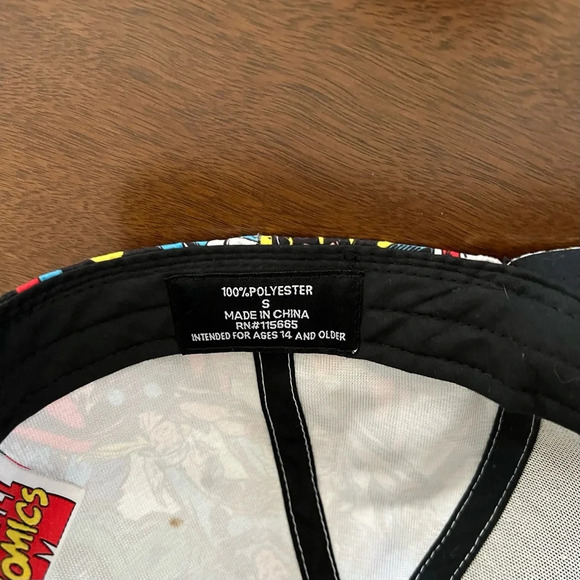 Marvel Comics Character Graphic Fitted Baseball Cap Hat Size small 2010 EUC - Picture 4 of 8